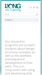 Mobile Screenshot of hkarttutoring.com